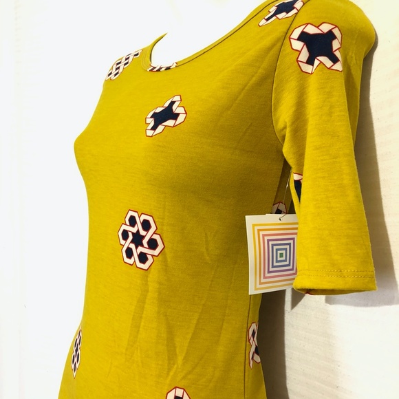 LULAROE Causal Dress NEW with tags Julia Academia Preppy Pencil Style Work - Picture 8 of 8